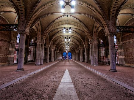 flooring perspective - Rijksmuseum, Amsterdam, The Netherlands, Europe Stock Photo - Rights-Managed, Code: 841-08663492