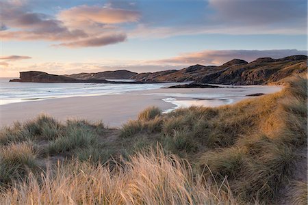 simsearch:841-08718011,k - Late evening light on the dunes at Oldshoremore, Sutherland, Scotland, United Kingdom, Europe Photographie de stock - Rights-Managed, Code: 841-08718135