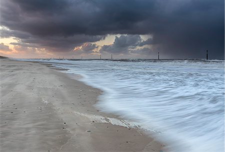 stormy beach - A stormy evening at Waxham, Norfolk, England, United Kingdom, Europe Stock Photo - Rights-Managed, Code: 841-08718142