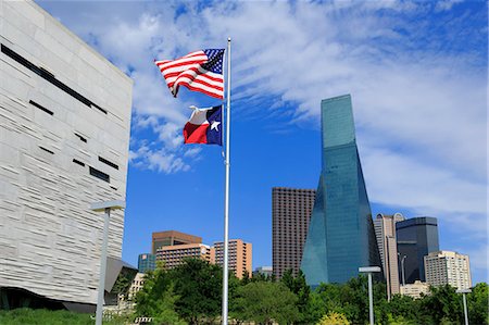 dallas - Perot Museum and Fountain Place Tower, Dallas, Texas, United States of America, North America Photographie de stock - Rights-Managed, Code: 841-08729633