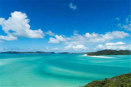 Turquoise waters around Whitsunday Island in Queensland, Australia, Pacific Photographie de stock - Rights-Managed, Code: 841-08781795