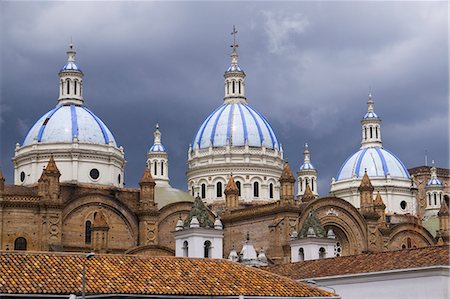 Cuenca cathedral, Cuenca, UNESCO World Heritage Site, Ecuador, South America Photographie de stock - Rights-Managed, Code: 841-08781831