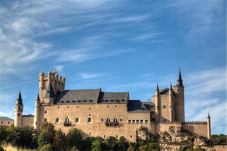 segovia - Alcazar, Segovia, UNESCO World Heritage Site, Castile y Leon, Spain, Europe Foto de stock - Con derechos protegidos, Código: 841-08797989