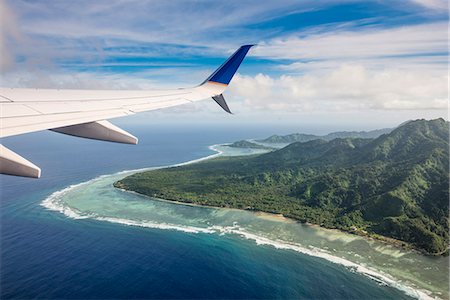 simsearch:6118-07808977,k - Aerial of the state of Kosrae, Federated States of Micronesia, South Pacific Foto de stock - Con derechos protegidos, Código: 841-08821553