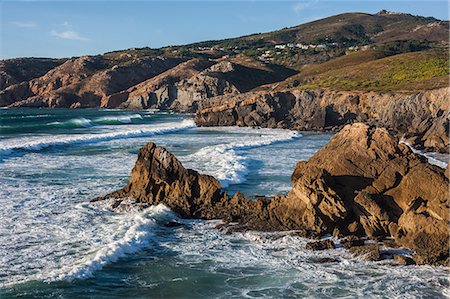 Atlantic Ocean, coast near Lisbon, Portugal, Europe Stock Photo - Rights-Managed, Code: 841-08821566