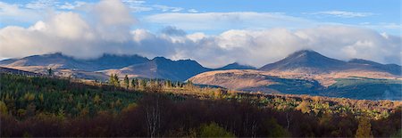 simsearch:841-08438693,k - View of Goatfell and the Northern Mountains, Isle of Arran, North Ayrshire, Scotland, United Kingdom, Europe Fotografie stock - Rights-Managed, Codice: 841-08821797