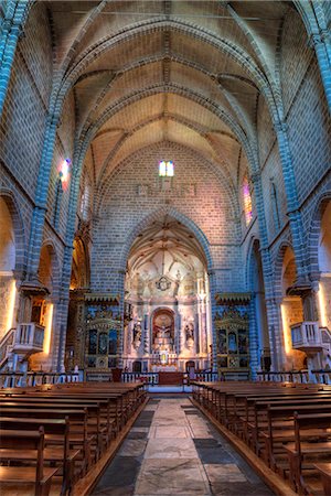 evora - Royal Church of St. Francis, Evora, UNESCO World Heritage Site, Portugal, Europe Stock Photo - Rights-Managed, Code: 841-08821814