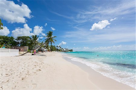 Worthing Beach, Christ Church, Barbados, West Indies, Caribbean, Central America Stockbilder - Lizenzpflichtiges, Bildnummer: 841-08861031