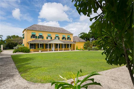 George Washington House, Bridgetown, Christ Church, Barbados, West Indies, Caribbean, Central America Photographie de stock - Rights-Managed, Code: 841-08861045