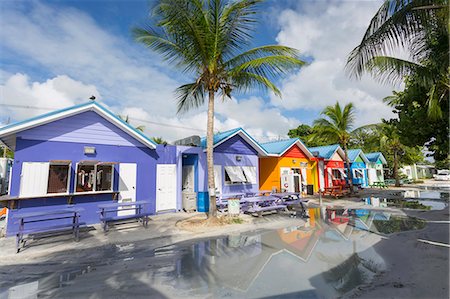 simsearch:841-06033121,k - Row of Chattel Houses, Oistins, Christ Church, Barbados, West Indies, Caribbean, Central America Stock Photo - Rights-Managed, Code: 841-08861049