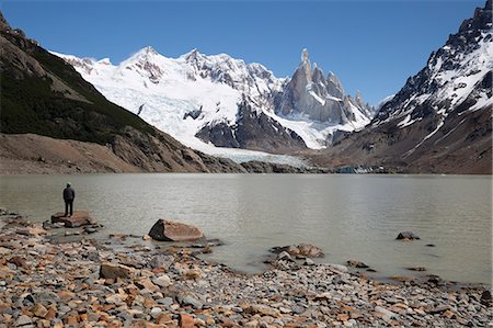 simsearch:400-05151377,k - Laguna Torre with view of Cerro Torre and Glaciar Grande, El Chalten, Patagonia, Argentina, South America Photographie de stock - Rights-Managed, Code: 841-08861104