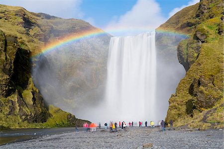 simsearch:841-08718021,k - Skogar Waterfall, Skogar, Iceland, Polar Regions Stock Photo - Rights-Managed, Code: 841-08887131