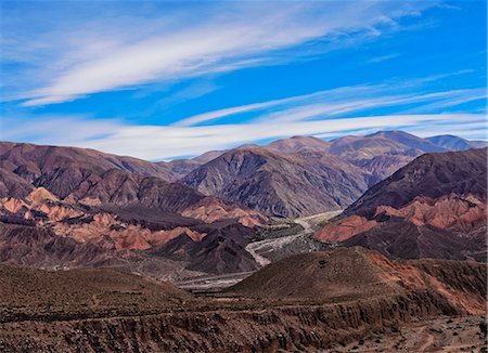 simsearch:841-08887358,k - Landscape of surrounding mountains, Tilcara, Jujuy Province, Argentina, South America Photographie de stock - Rights-Managed, Code: 841-08887354