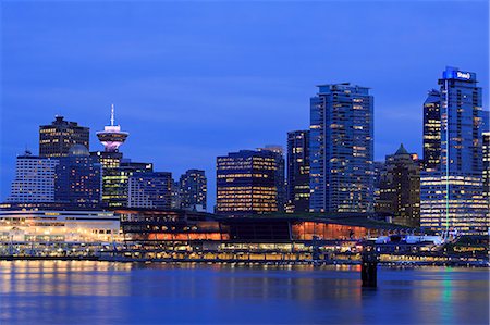 Vancouver skyline, British Columbia, Canada, North America Photographie de stock - Rights-Managed, Code: 841-08887453