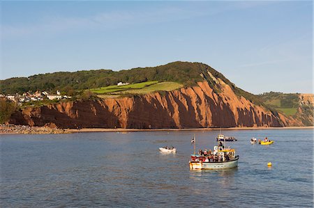 simsearch:841-07202131,k - Sandstone cliffs of the Jurassic Coast at Sidmouth, Devon, England, United Kingdom, Europe Stock Photo - Rights-Managed, Code: 841-09055469