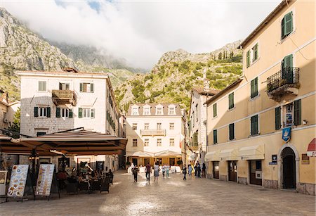 simsearch:841-09194343,k - Stari Grad (Old Town) of Kotor, Bay of Kotor, Montenegro, Europe Foto de stock - Con derechos protegidos, Código: 841-09055687