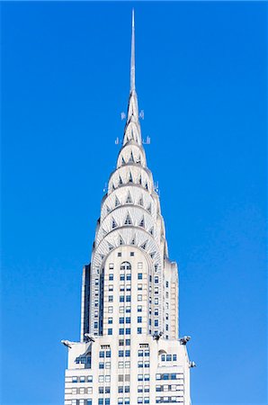 The art deco, stainless steel clad, Chrysler building, Manhattan, New York City, United States of America, North America Foto de stock - Con derechos protegidos, Código: 841-09059981