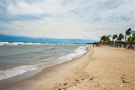 Beach on the shores of Lake Tanganyika, Bujumbura, Burundi, Africa Foto de stock - Con derechos protegidos, Código: 841-09076786