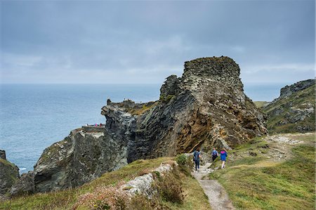 simsearch:841-09255814,k - Tintagel Castle on Tintagel Island, Cornwall, England, United Kingdom, Europe Foto de stock - Con derechos protegidos, Código: 841-09076781