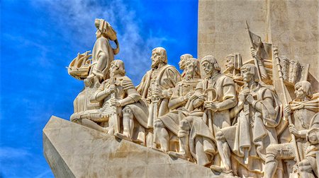 simsearch:841-06807404,k - Padrao dos Descobrimentos (Monument of the Discoveries), Belem, Lisbon, Portugal, Europe Photographie de stock - Rights-Managed, Code: 841-09077082