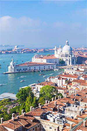 simsearch:841-09086244,k - Vaporettos (water taxis), rooftops and the church of Santa Maria della Salute, on the Grand Canal, UNESCO World Heritage Site, Venice, Veneto, Italy, Europe Stock Photo - Rights-Managed, Code: 841-09077096