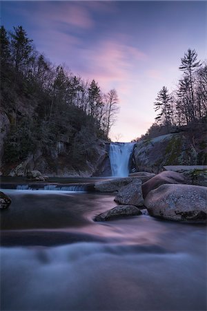 simsearch:841-08102020,k - Elk River Falls at sunset, Elk River, Blue Ridge Mountains, North Carolina, United States of America, North America Stock Photo - Rights-Managed, Code: 841-09086091