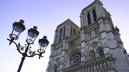 Notre Dame Cathedral, UNESCO World Heritage Site, Paris, France, Europe Foto de stock - Con derechos protegidos, Código: 841-09086301