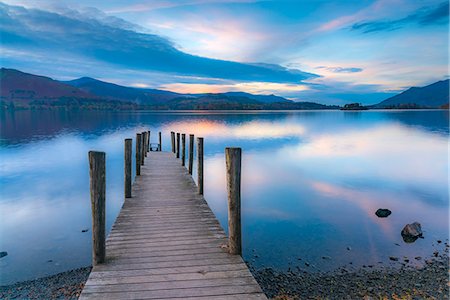 Ashness Jetty, Derwentwater, Keswick, Lake District National Park, Cumbria, England, United Kingdom, Europe Stock Photo - Rights-Managed, Code: 841-09086558