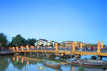 simsearch:841-08240168,k - The Lantern Bridge over the Thu Bon River in the historic centre, Hoi An, UNESCO World Heritage Site, Vietnam, Indochina, Southeast Asia, Asia Photographie de stock - Rights-Managed, Code: 841-09108119