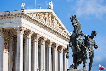 simsearch:841-09055157,k - The Austrian Parliament building, Vienna, Austria, Europe Photographie de stock - Rights-Managed, Code: 841-09119167
