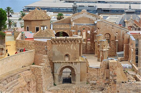 simsearch:841-09257003,k - Roman Forum, Cartagena, Murcia, Spain, Europe Foto de stock - Con derechos protegidos, Código: 841-09119308