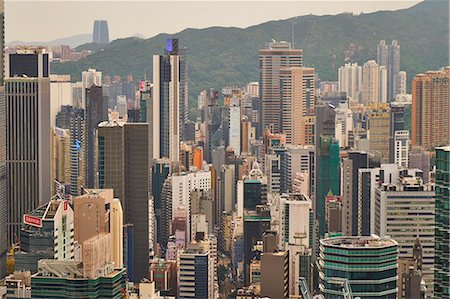 simsearch:6119-08278587,k - A jumble of skyscrapers in Causeway Bay, Hong Kong Island, Hong Kong, China, Asia Foto de stock - Con derechos protegidos, Código: 841-09135259