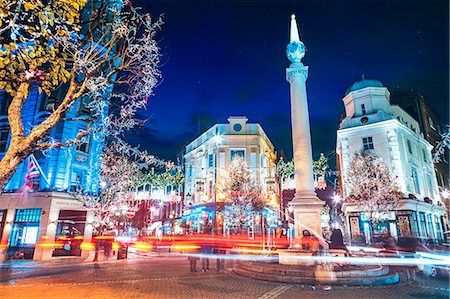 simsearch:6119-07541600,k - Seven Dials, Covent Garden at night, London, England, United Kingdom, Europe Photographie de stock - Rights-Managed, Code: 841-09135321