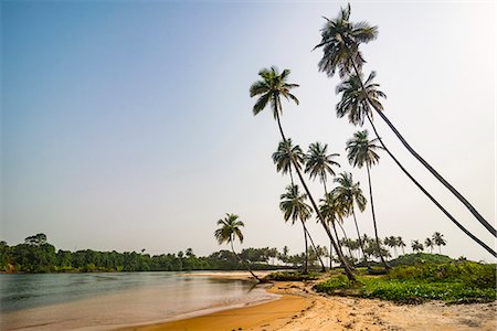 simsearch:841-03677260,k - River flowing in the ocean south of Buchanan, Liberia, West Africa, Africa Foto de stock - Direito Controlado, Número: 841-09147390