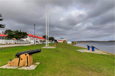 simsearch:841-08860748,k - Attractive Victory Green, traditional houses, waterfront, Stanley, Port Stanley, East Falkland, Falkland Islands, South America Stock Photo - Rights-Managed, Code: 841-09162991