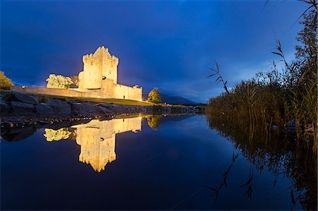 simsearch:841-07201400,k - Panoramic of Ross Castle and Lough Leane lake, Killarney National Park, County Kerry, Munster, Republic of Ireland, Europe Stock Photo - Rights-Managed, Code: 841-09163008