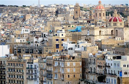 simsearch:841-08211729,k - The rooftops of Valletta, Malta, Europe Foto de stock - Con derechos protegidos, Código: 841-09163295