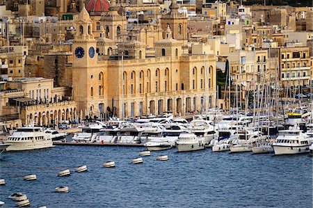 simsearch:841-09255772,k - The Grand Harbour of Valletta, UNESCO World Heritage Site, Malta, Mediterranean, Europe Foto de stock - Con derechos protegidos, Código: 841-09163296