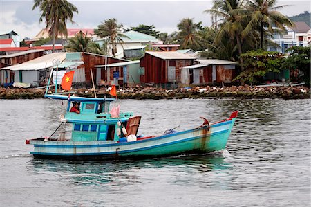 simsearch:841-09163323,k - Fishing boat, Duong Dong harbor, Phu Quoc, Vietnam, Indochina, Southeast Asia, Asia Foto de stock - Con derechos protegidos, Código: 841-09163317