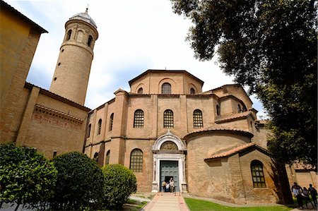 ravenna - The Basilica of San Vitale, UNESCO World Heritage Site, Ravenna, Emilia-Romagna, Italy, Europe Stockbilder - Lizenzpflichtiges, Bildnummer: 841-09163394