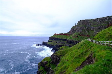 Causeway Coast, County Antrim, Ulster, Northern Ireland, United Kingdom, Europe Stock Photo - Rights-Managed, Code: 841-09163428