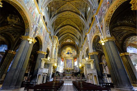 Cremona Cathedral, dedicated to the Assumption of the Blessed Virgin Mary, Cremona, Lombardy, Italy, Europe Photographie de stock - Rights-Managed, Code: 841-09163444