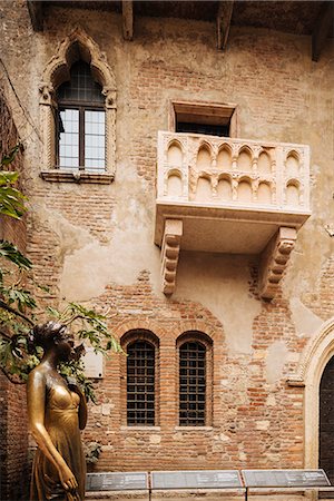romeo und julia - Juliet's house (Casa di Giulietta), Verona, Veneto Province, Italy, Europe Stockbilder - Lizenzpflichtiges, Bildnummer: 841-09163523