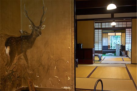 simsearch:841-09241982,k - Koshi-no-Ie Residence (Naramachi Lattic House) is a former merchant home, now a public museum in Nara, Honshu, Japan, Asia Foto de stock - Con derechos protegidos, Código: 841-09163572