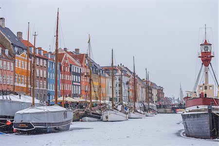 Frozen Mindeankeret, Copenhagen, Denmark, Scandinavia, Europe Foto de stock - Con derechos protegidos, Código: 841-09174711