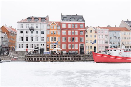 Frozen Mindeankeret, Copenhagen, Denmark, Scandinavia, Europe Foto de stock - Con derechos protegidos, Código: 841-09174712