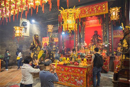 Pak Tai Temple, Wan Chai, Hong Kong Island, Hong Kong, China, Asia Stock Photo - Rights-Managed, Code: 841-09174881