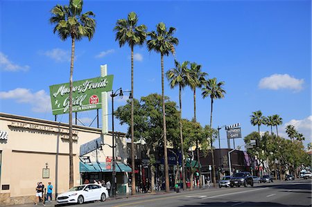 Hollywood Boulevard, Hollywood, Los Angeles, California, United States of America, North America Foto de stock - Con derechos protegidos, Código: 841-09174944