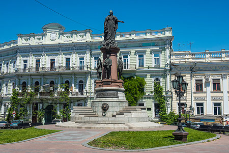 simsearch:841-09229605,k - Monument to Catherine II, Odessa, Black Sea, Ukraine, Europe Photographie de stock - Rights-Managed, Code: 841-09183514