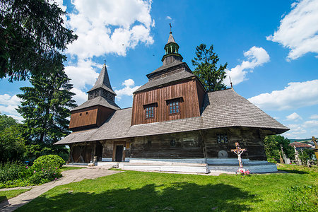 simsearch:841-09241982,k - Church of the Holy Spirit, UNESCO World Heritage Site, Rohatyn, Ukraine, Europe Foto de stock - Con derechos protegidos, Código: 841-09183517